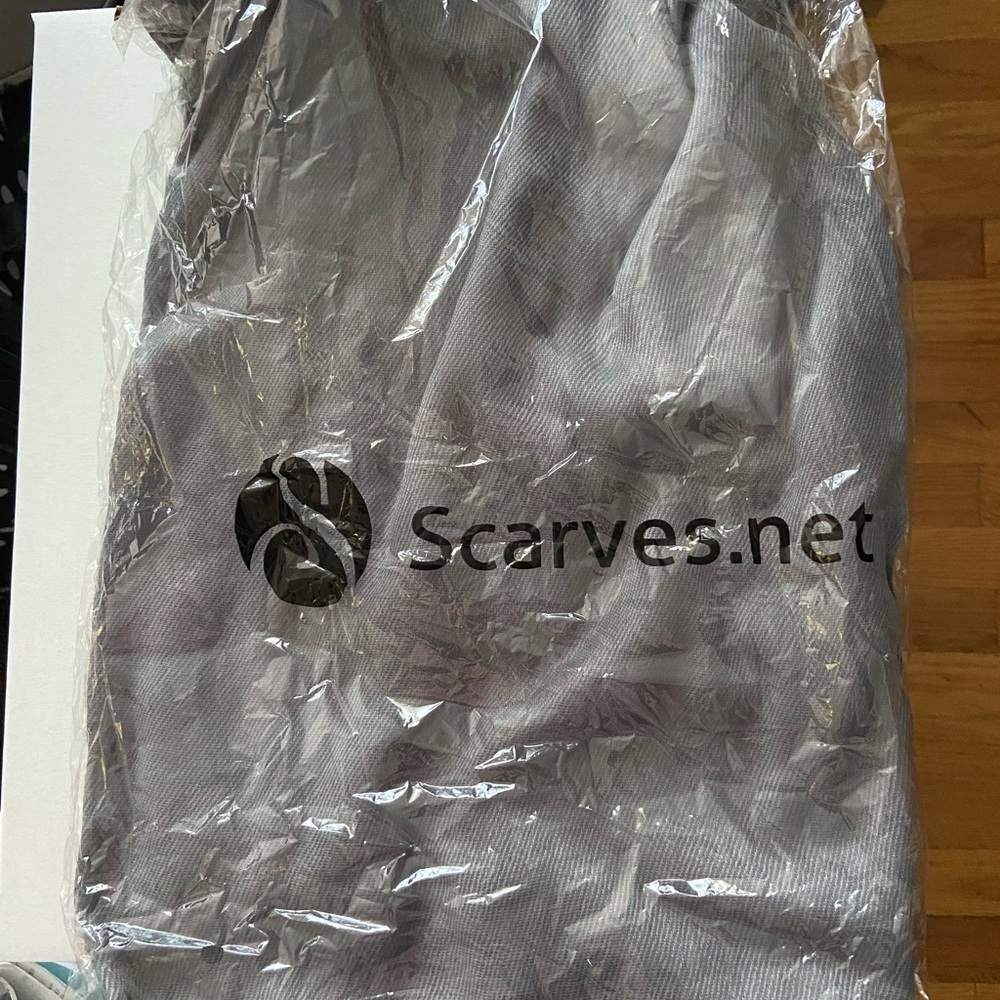 Brand new grey scarf